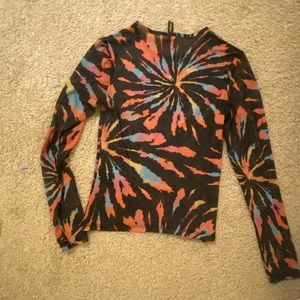 Multi color long sheet shirt.